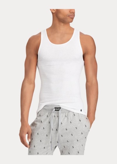 Polo Ralph Lauren Classic 3-Pack Tank Top Herre Danmark (WCNAL5081)